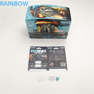 Fotograbado que imprime la cápsula del SWAG de la botella doble de la tarjeta de la ampolla de 90mic 3d