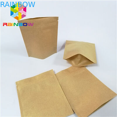 bolsos de empaquetado de papel reciclables 5oz de 120microns VMPET para la comida