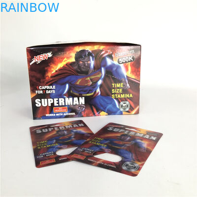 Tarjeta lenticular plástica de grabación en relieve 10m m de la ampolla 3d