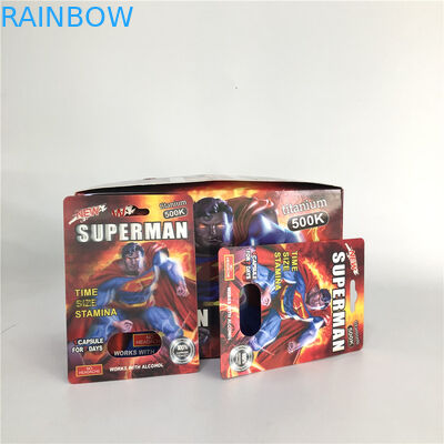 Tarjeta lenticular plástica de grabación en relieve 10m m de la ampolla 3d