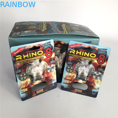 SGS extremo de la tarjeta del parte movible de la ampolla 500K del rinoceronte 8 del casquillo 3D de 12m m