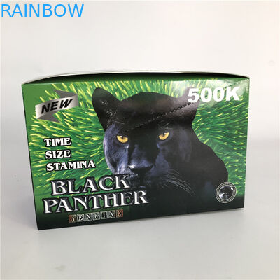 píldora lenticular masculina de la tarjeta 500K del aumento 3d del casquillo de 12m m