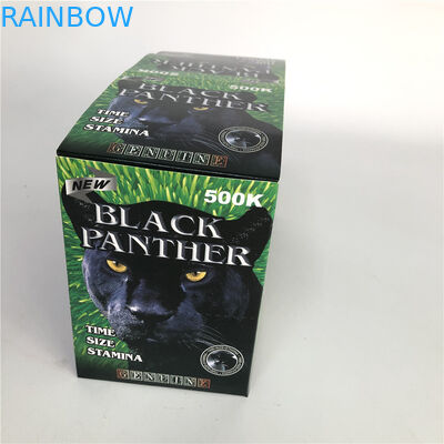 píldora lenticular masculina de la tarjeta 500K del aumento 3d del casquillo de 12m m