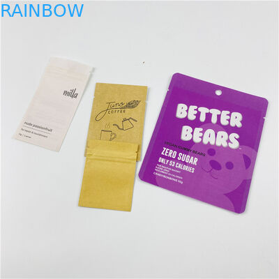 Digitaces que imprimen el bolso plano los 23x35cm de la bolsita abonable del Ziplock del MOPP