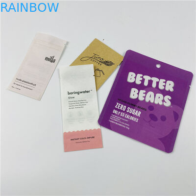 Bolso Ziplock de Mylar del papel de aluminio de VMPET MOPP 100mircon