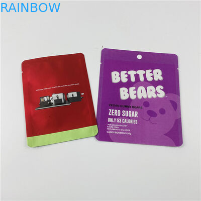 Bolso Ziplock de Mylar del papel de aluminio de VMPET MOPP 100mircon