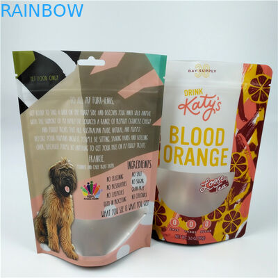 La prueba de encargo Mylar del olor empaqueta el soporte del plástico encima de la bolsa del bolso del caramelo de la hoja del acondicionamiento de los alimentos de Cbd de la bolsa de la cremallera Aluminim