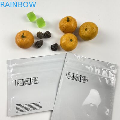 La cremallera de encargo de la prueba del niño de la prueba del olor de las bolsas del soporte de la lámina de mylar de California 3.5g 7g para arriba empaqueta el empaquetado de los caramelos de los gummies de Cbd