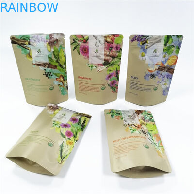 Moq bajo CMYK VMPET biodegradable se levanta la bolsa 100micron