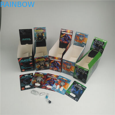 Tarjeta de la ampolla del SGS 200mic 3d para las píldoras masculinas 500K 600k