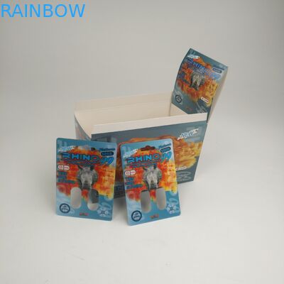 Rinoceronte 7 del FDA 200mic tarjeta de la ampolla 50000 3D a prueba de humedad