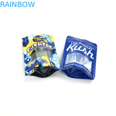 El olor del bolso de la galleta de la suave al tacto de CBD 3.5g impermeabiliza el empaquetado a prueba de niños de la bolsa de la hoja de Mylar