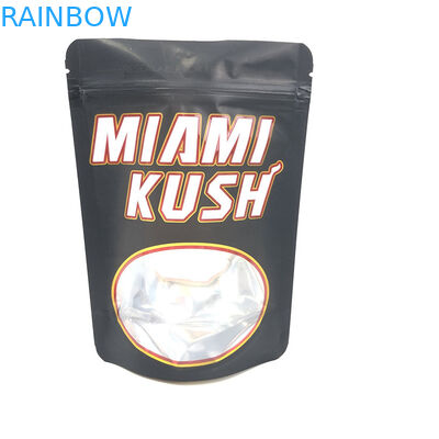 Bolsa a prueba de niños de la hoja de Mylar de 1/8oz 3.5g CBD de la salida de encargo del Cr que empaqueta para Gummies