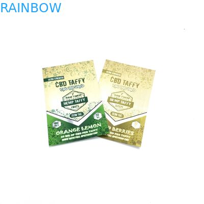 VMPET 4c que imprime 120 micrones de bolsas plásticas que empaquetan con el logotipo