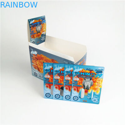 Rinoceronte de empaquetado 600K 700K de la pantera de la tarjeta estupenda de la ampolla