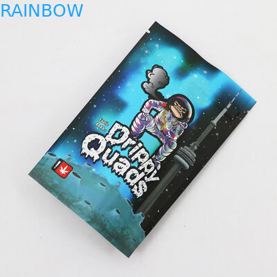 El olor de la cremallera de la hoja impermeabiliza el bolso de empaquetado de la mala hierba de CMYK Mylar