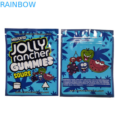 cáñamo del bolso THC de Mylar del caramelo de 200mic CBD Gummies