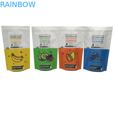 Bolso MOPP del ANIMAL DOMÉSTICO BDC Mylar de Gummies Fleixble de la categoría alimenticia