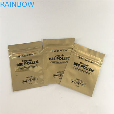 Sellado caliente Ziplock que se puede volver a sellar de la bolsa de Edibles CBD Gummies