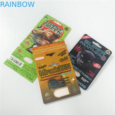 Las cápsulas atractivas del SWAG de Premierzen de la botella doble empapelan tarjetas 89x127m m