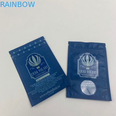 Bolso el 18x26cm del cigarrillo del sellado caliente de la cremallera VMPE 1500microns