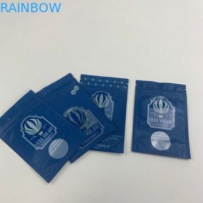 Bolso el 18x26cm del cigarrillo del sellado caliente de la cremallera VMPE 1500microns