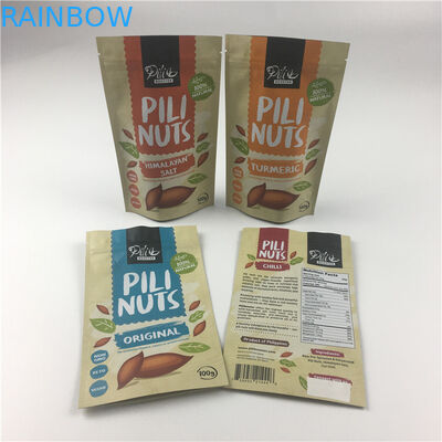 La hoja laminó el té Ziplock que se puede volver a sellar de Doypack Matcha del bolso de Mylar