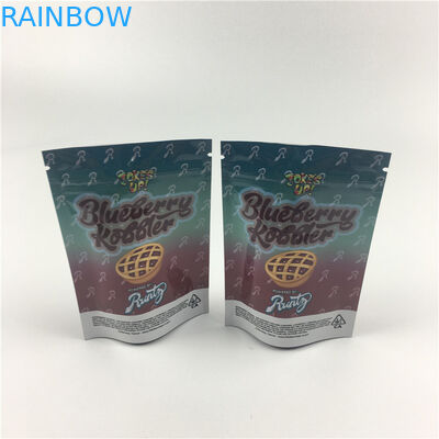 Bolsos de empaquetado de la mala hierba plástica de Mylar 7g 3.5g 14g 100micron