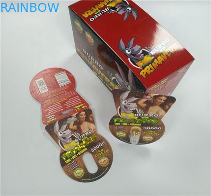 Arte de papel del grabado de la tarjeta de la ampolla del rinoceronte 69 del SGS 350g Whiteboard