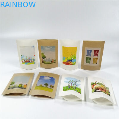 Bolsa de papel biodegradable del MOPP VMPET Kraft 100mircon