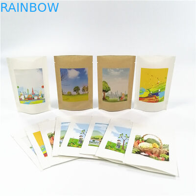 Bolsa de papel biodegradable del MOPP VMPET Kraft 100mircon