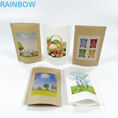 Kraft MOPP de papel VMPET coloca encima de bolsos Ziplock el 18x26cm