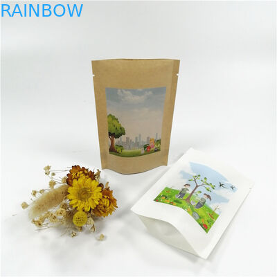 Kraft MOPP de papel VMPET coloca encima de bolsos Ziplock el 18x26cm