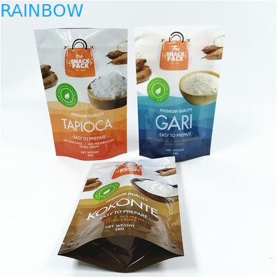 Bolso de empaquetado 100mircon de la hoja de los frutos secos metálicos del MOPP 250g