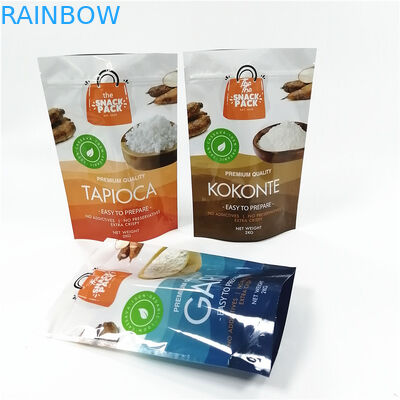 Bolso de empaquetado 100mircon de la hoja de los frutos secos metálicos del MOPP 250g