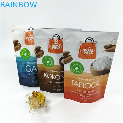 Bolso de empaquetado 100mircon de la hoja de los frutos secos metálicos del MOPP 250g