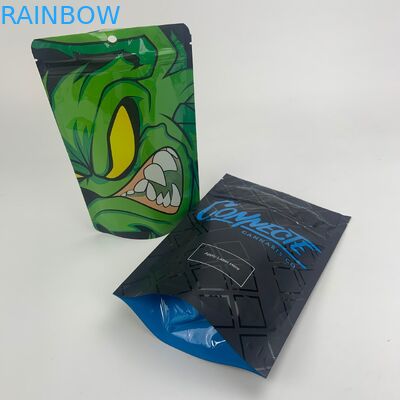 bolsas Ziplock plásticas de la comida de 180micron VMPET LLDPE