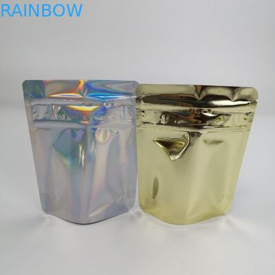 Ziplock comestible de Mylar de las galletas del niño de las bolsas que se puede volver a sellar congeladas resistentes de la hoja