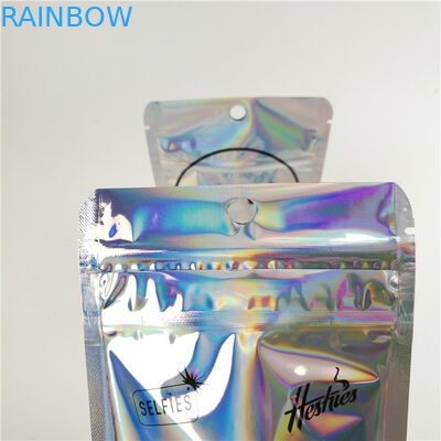 Ziplock comestible de Mylar de las galletas del niño de las bolsas que se puede volver a sellar congeladas resistentes de la hoja