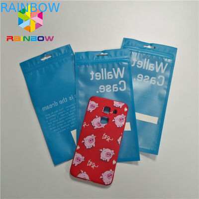La bolsa plana del sello lateral claro Ziplock del mate 3 para la cubierta de la caja del teléfono/telegrafía el embalaje