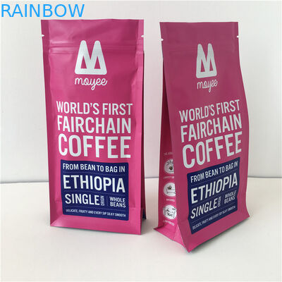 Escudete del lado del sellado caliente de Bean Packaging Smell Proof With del café de la cremallera