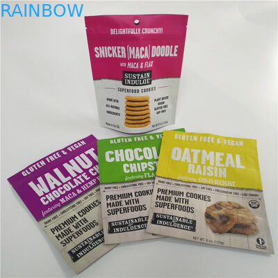 El soporte del plástico encima de bolsos de empaquetado Ziplock imprimió la categoría alimenticia de 1 galón