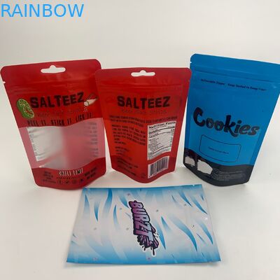 Prueba del niño del bolso del envase de plástico de la lámina de mylar de la ventana del claro del aceite de CBD