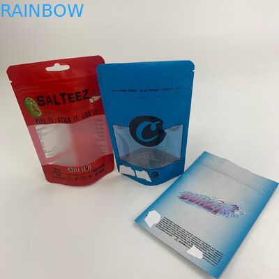 Prueba del niño del bolso del envase de plástico de la lámina de mylar de la ventana del claro del aceite de CBD