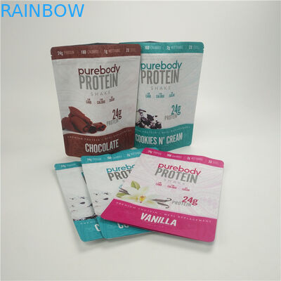 El empaquetado impreso de encargo del chocolate empaqueta la bolsa respetuosa del medio ambiente del soporte de la galleta de la comida del bolso de la prueba del olor para arriba