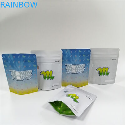 Sugar Zip Lock Mylar Stand encima de las bolsas de plástico huele para impermeabilizar la impresión ULTRAVIOLETA