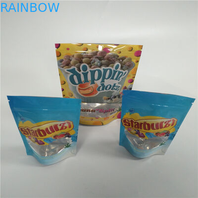niño que se puede volver a sellar plástico Ziplock de las bolsas de 1g 3.5g 7g Gummies Mylar resistente