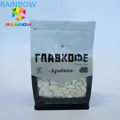 El caramelo de la nuez que el escudete inferior plano que se puede volver a sellar empaqueta ocho echó a un lado ULTRAVIOLETA impreso