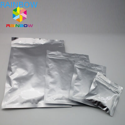 5 el lado de la bolsa 3 de la hoja del almacenamiento de la comida de la barrera de Mylar del llano del galón selló 10" X 14"