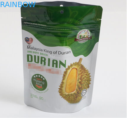 Bolsa que se puede volver a sellar de 120 Mic Stand Up Food Packaging con la cremallera